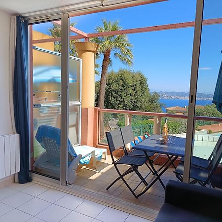 Magnifique Vue Mer Et Piscine - Les Cles De L Esterel Théoule-sur-Mer Esterno foto