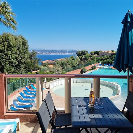 Magnifique Vue Mer Et Piscine - Les Cles De L Esterel Théoule-sur-Mer Esterno foto